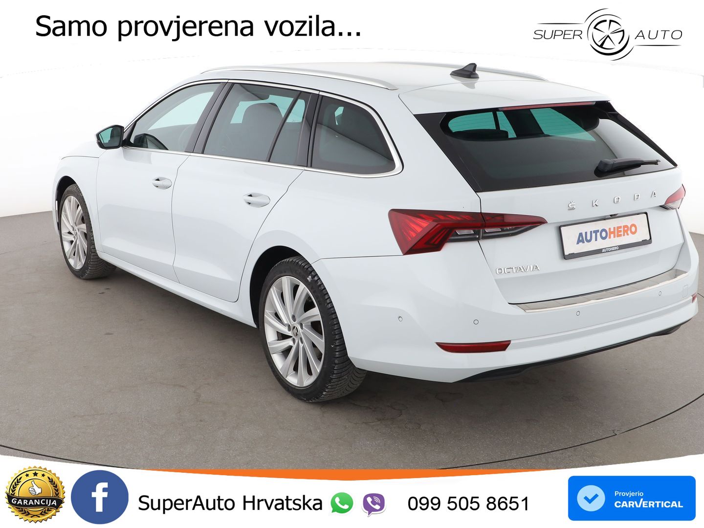 Škoda Octavia Combi 2.0 TDI (150 KS) DSG LED+GR SJED+ACC