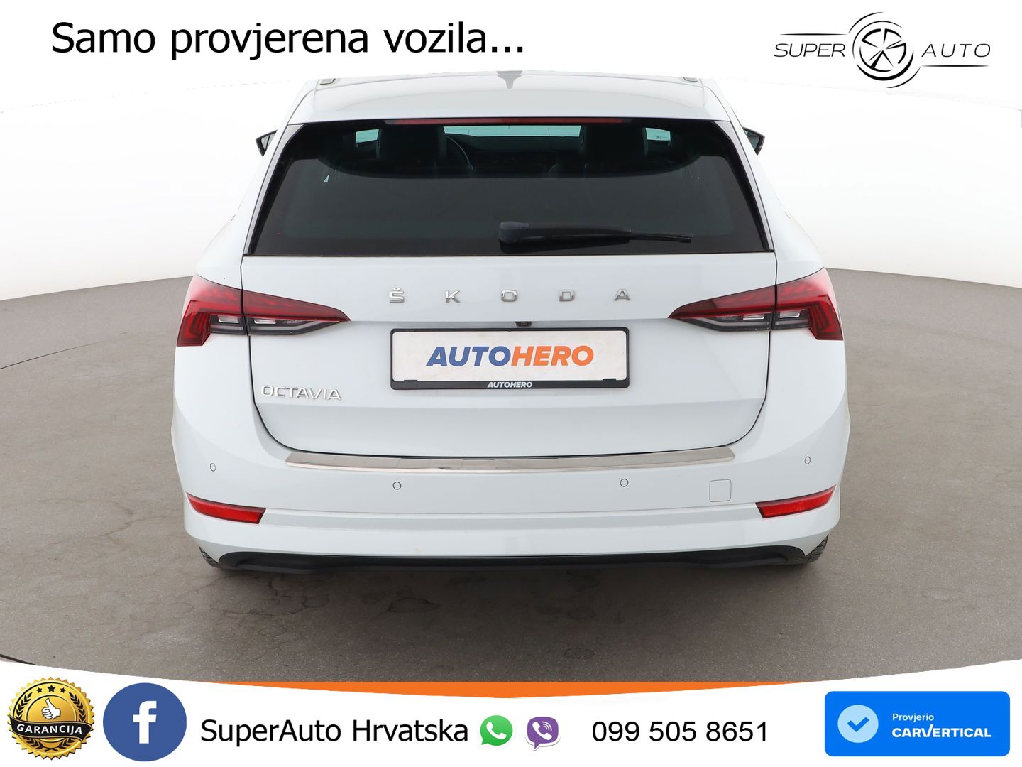 Škoda Octavia Combi 2.0 TDI (150 KS) DSG LED+GR SJED+ACC