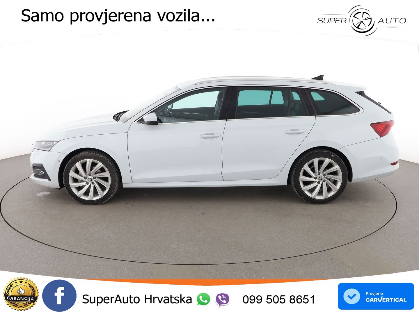 Škoda Octavia Combi 2.0 TDI (150 KS) DSG LED+GR SJED+ACC