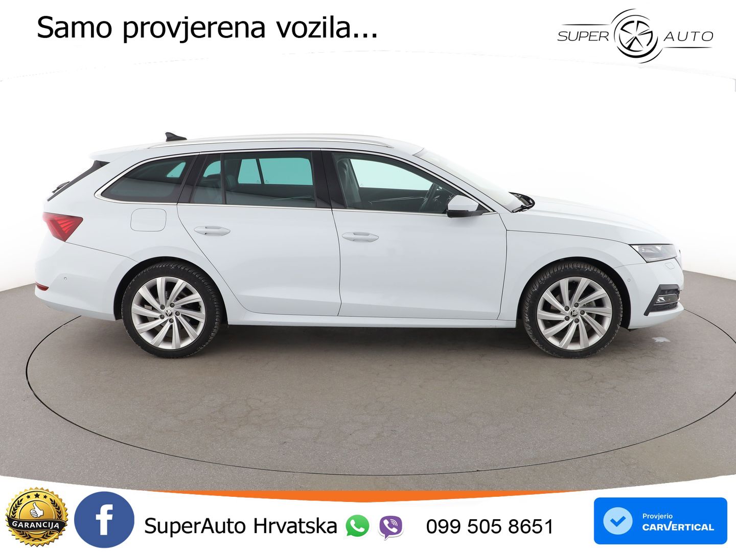 Škoda Octavia Combi 2.0 TDI (150 KS) DSG LED+GR SJED+ACC