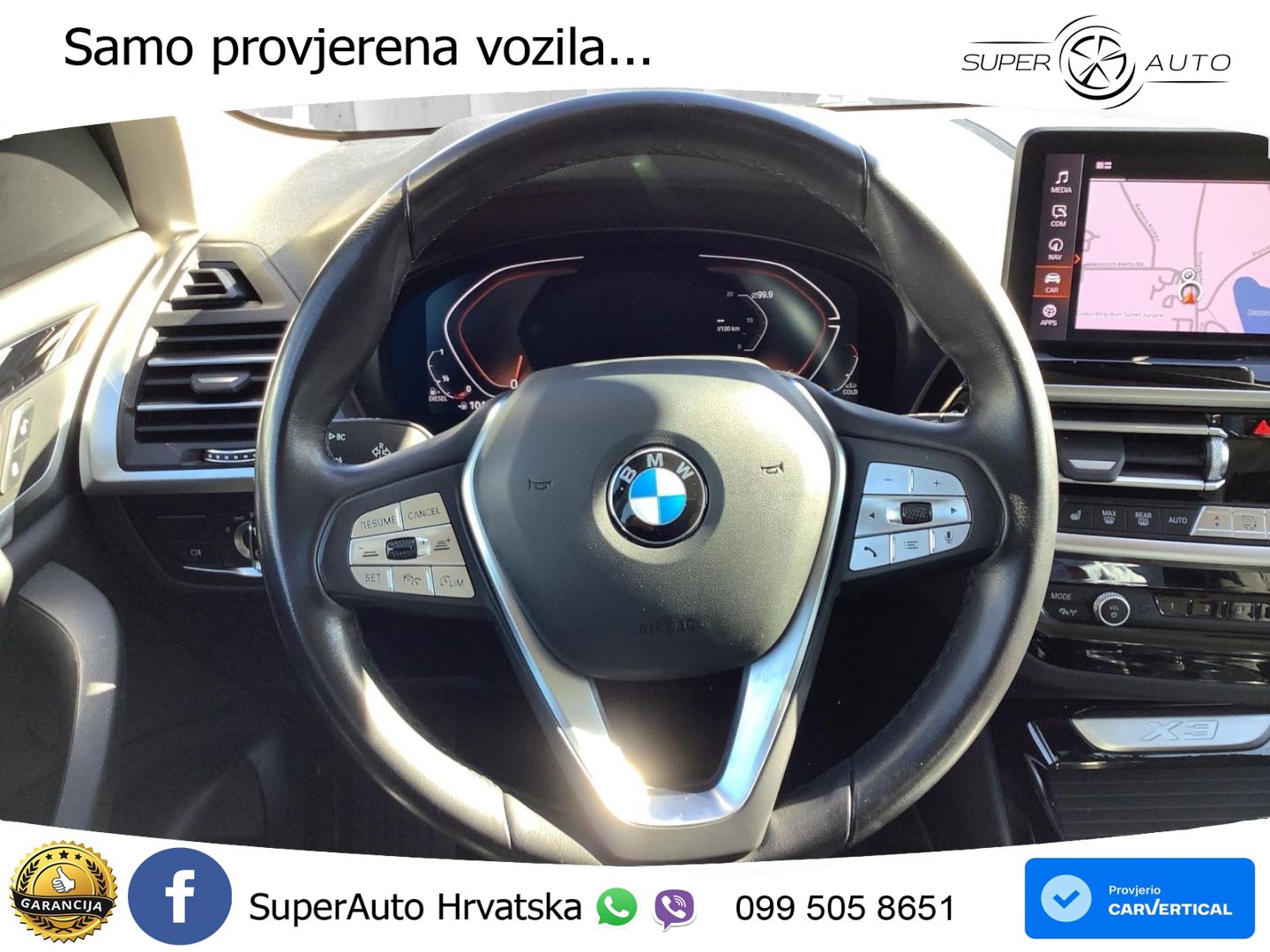 BMW X3 30d xDrive Steptronic LED+GR SJED+ACC