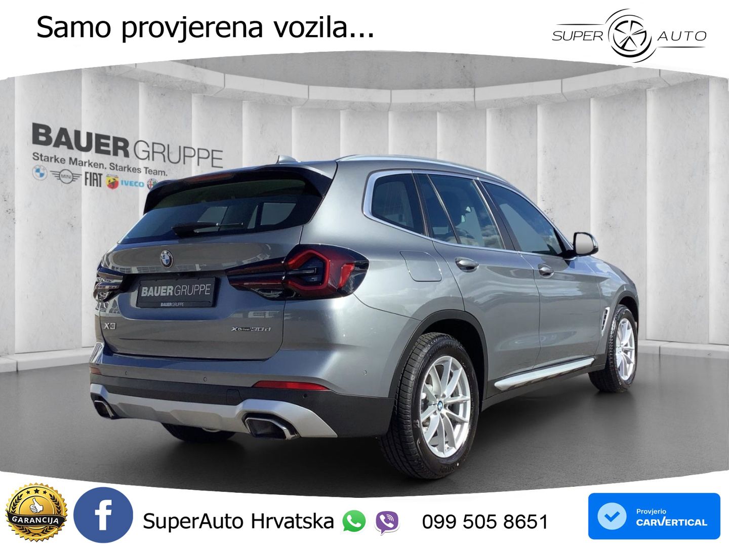 BMW X3 30d xDrive Steptronic LED+GR SJED+ACC