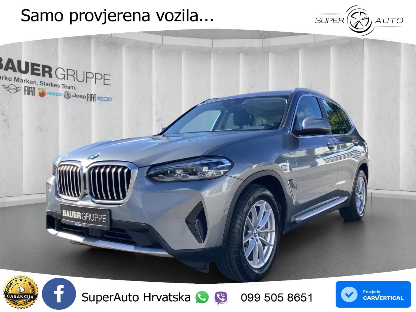 BMW X3 30d xDrive Steptronic LED+GR SJED+ACC