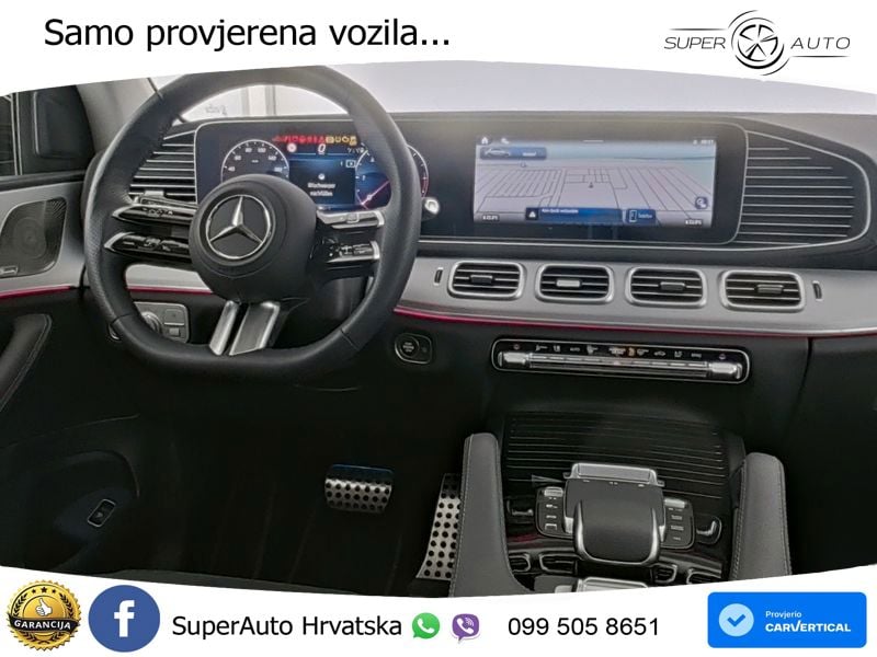 Mercedes GLE 300d (269 KS) EQ Boost 4MATIC 9G-TRONIC AMG ZRAČNI+ACC+GR SJED+360+PANO