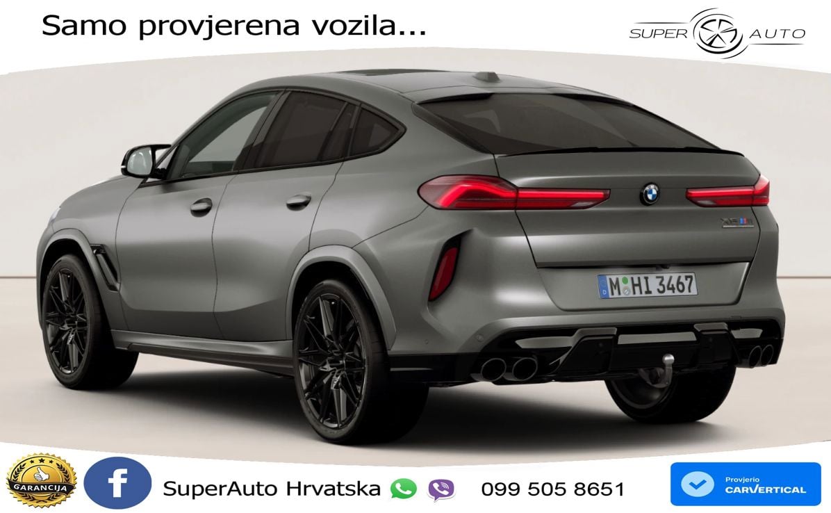 BMW X6 M Competition 4.4 V8 (625 KS) xDrive Steptronic LED+GR SJED+ACC