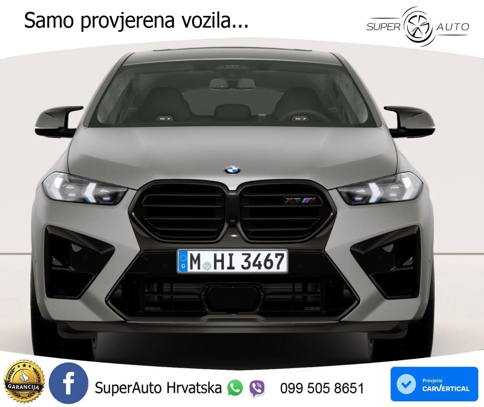 BMW X6 M Competition 4.4 V8 (625 KS) xDrive Steptronic LED+GR SJED+ACC