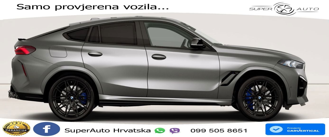 BMW X6 M Competition 4.4 V8 (625 KS) xDrive Steptronic LED+GR SJED+ACC