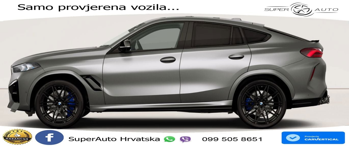 BMW X6 M Competition 4.4 V8 (625 KS) xDrive Steptronic LED+GR SJED+ACC