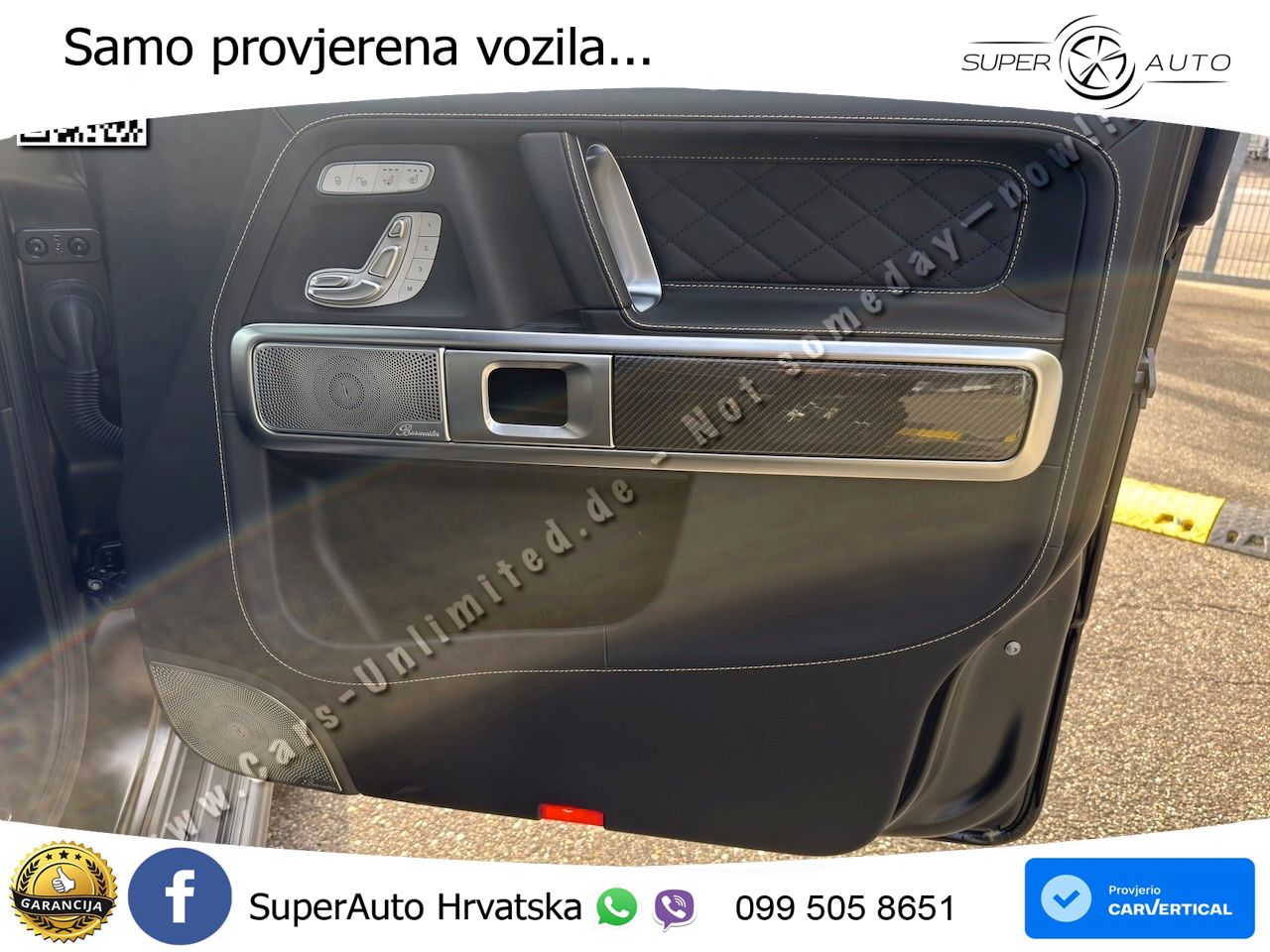 Mercedes AMG G 63 Long V8 (585 KS) 4MATIC 9G-TRONIC AMG SPEEDSHIFT TCT Manufaktur