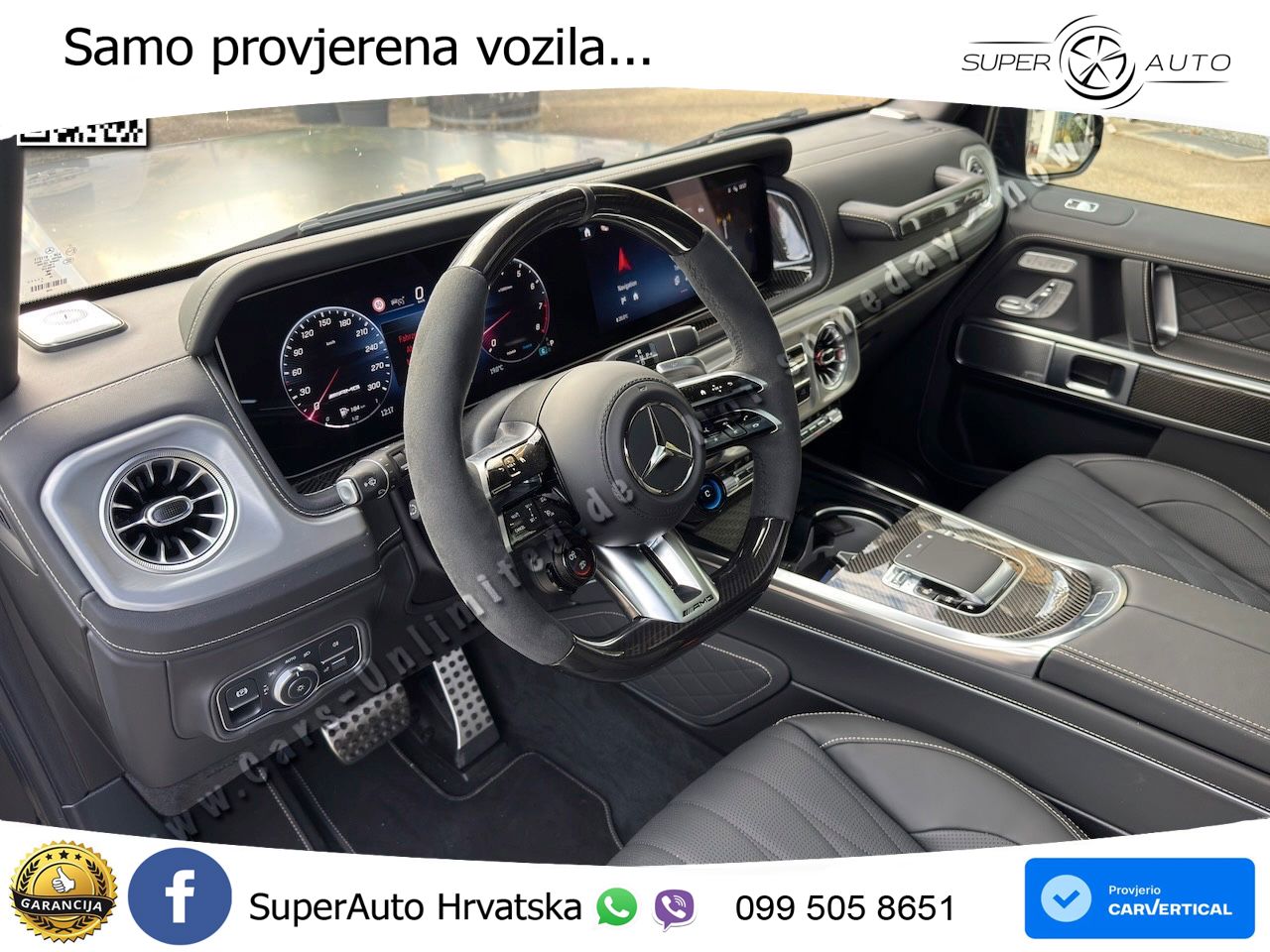 Mercedes AMG G 63 Long V8 (585 KS) 4MATIC 9G-TRONIC AMG SPEEDSHIFT TCT Manufaktur