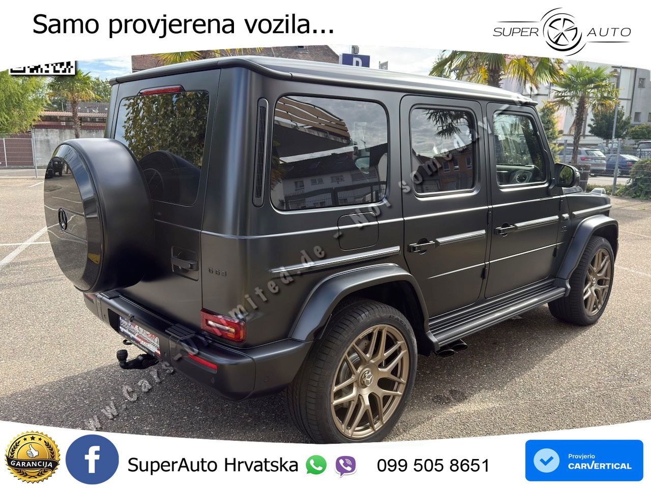 Mercedes AMG G 63 Long V8 (585 KS) 4MATIC 9G-TRONIC AMG SPEEDSHIFT TCT Manufaktur