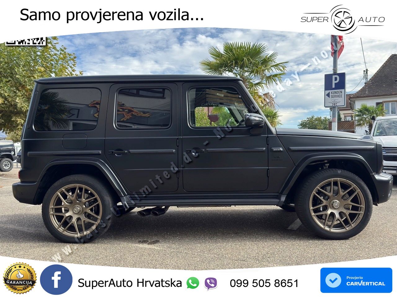 Mercedes AMG G 63 Long V8 (585 KS) 4MATIC 9G-TRONIC AMG SPEEDSHIFT TCT Manufaktur