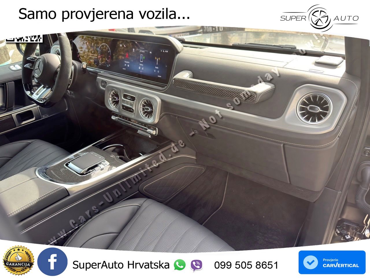 Mercedes AMG G 63 Long V8 (585 KS) 4MATIC 9G-TRONIC AMG SPEEDSHIFT TCT Manufaktur