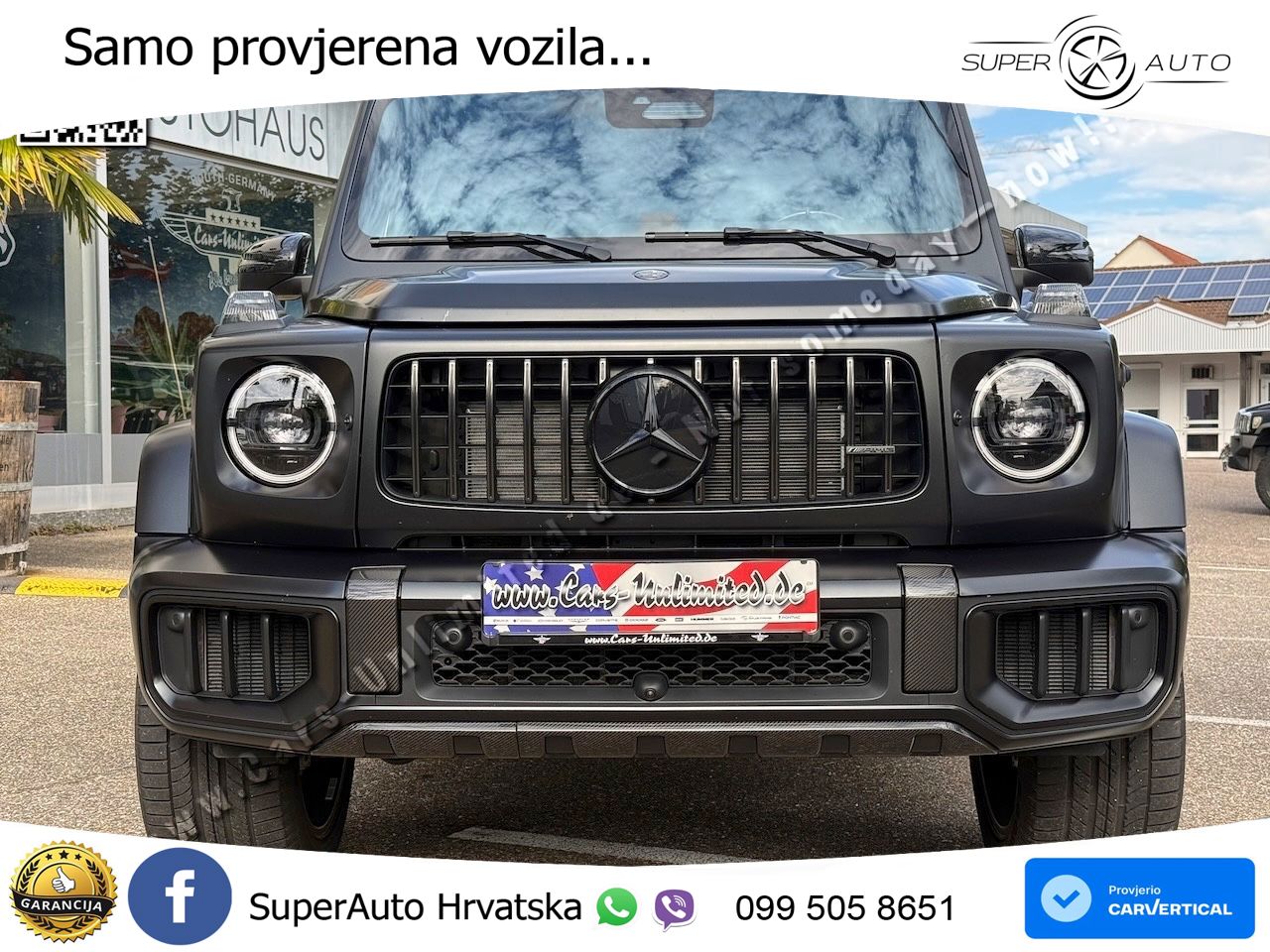 Mercedes AMG G 63 Long V8 (585 KS) 4MATIC 9G-TRONIC AMG SPEEDSHIFT TCT Manufaktur