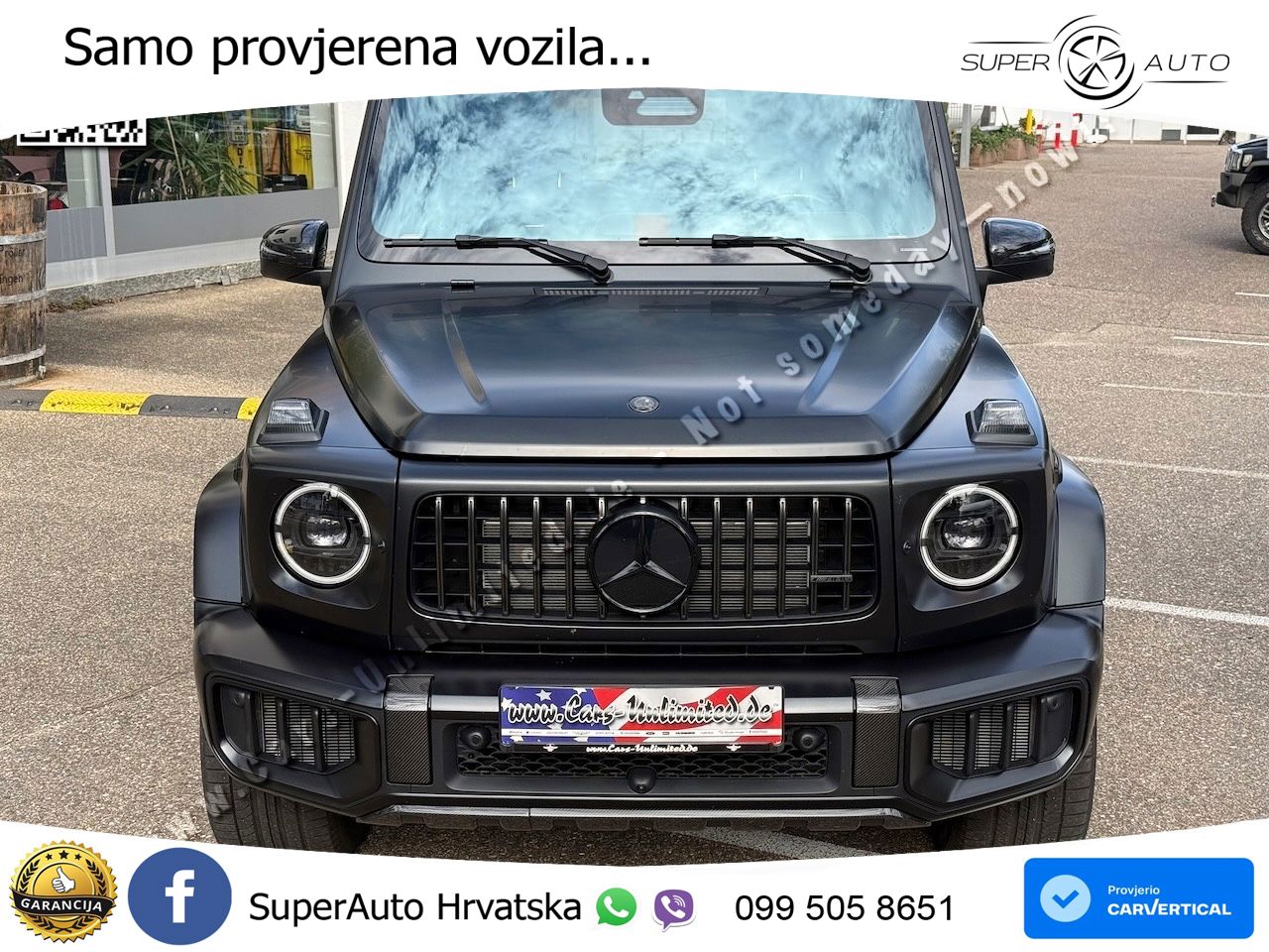 Mercedes AMG G 63 Long V8 (585 KS) 4MATIC 9G-TRONIC AMG SPEEDSHIFT TCT Manufaktur