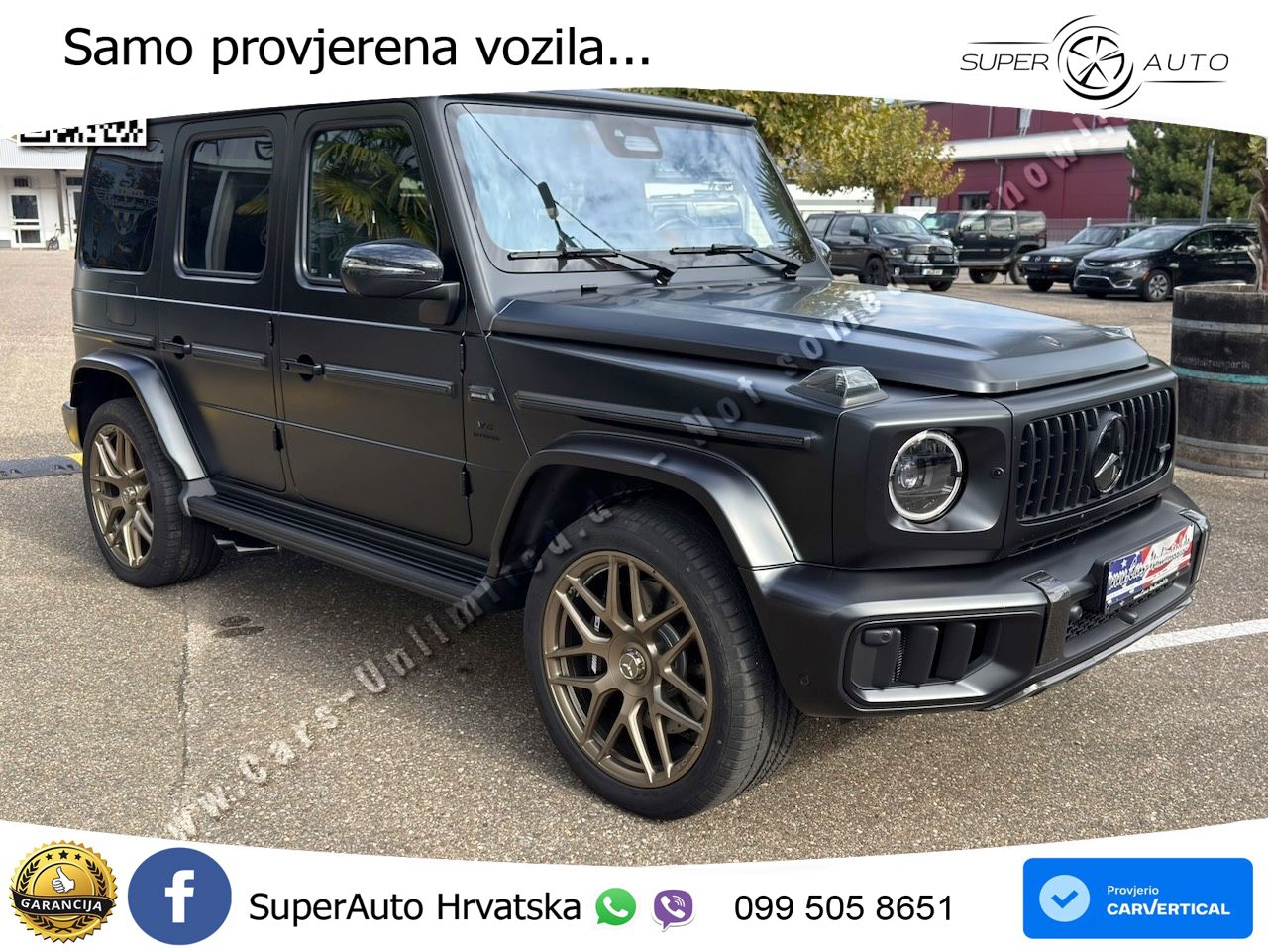 Mercedes AMG G 63 Long V8 (585 KS) 4MATIC 9G-TRONIC AMG SPEEDSHIFT TCT Manufaktur