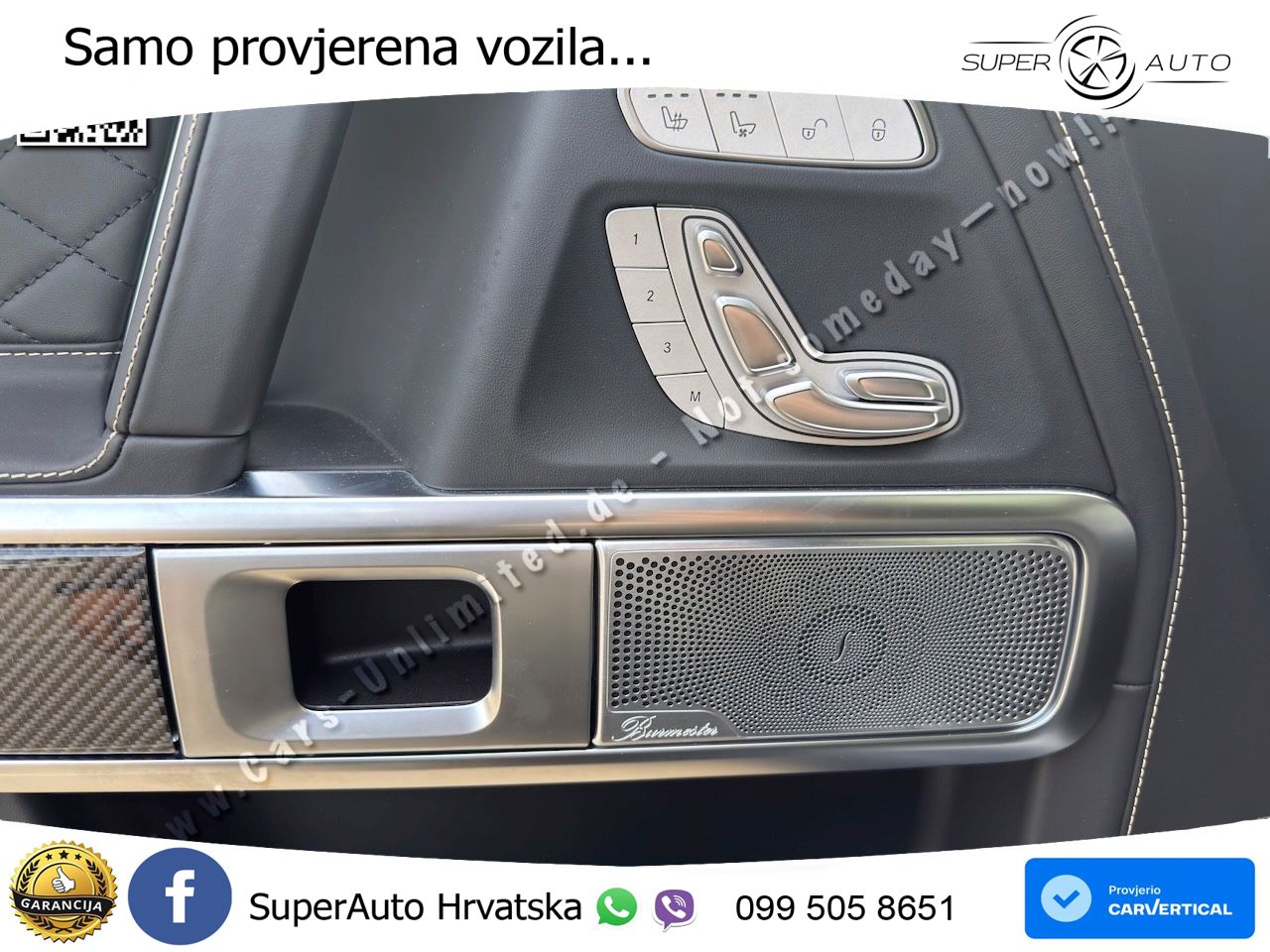 Mercedes AMG G 63 Long V8 (585 KS) 4MATIC 9G-TRONIC AMG SPEEDSHIFT TCT Manufaktur