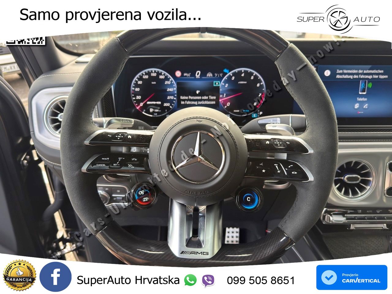 Mercedes AMG G 63 Long V8 (585 KS) 4MATIC 9G-TRONIC AMG SPEEDSHIFT TCT Manufaktur