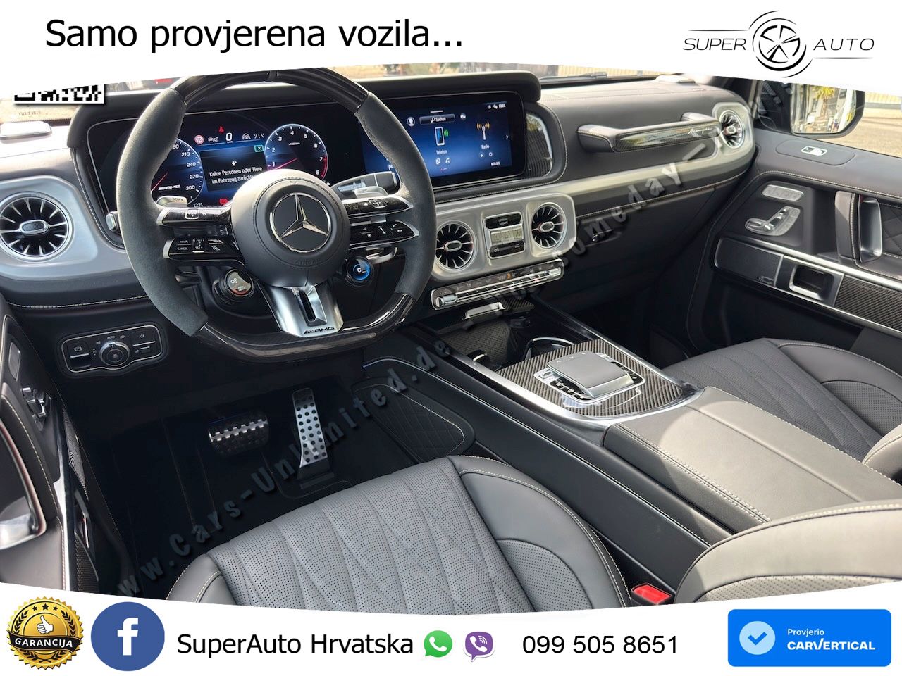 Mercedes AMG G 63 Long V8 (585 KS) 4MATIC 9G-TRONIC AMG SPEEDSHIFT TCT Manufaktur
