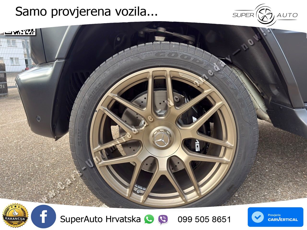 Mercedes AMG G 63 Long V8 (585 KS) 4MATIC 9G-TRONIC AMG SPEEDSHIFT TCT Manufaktur