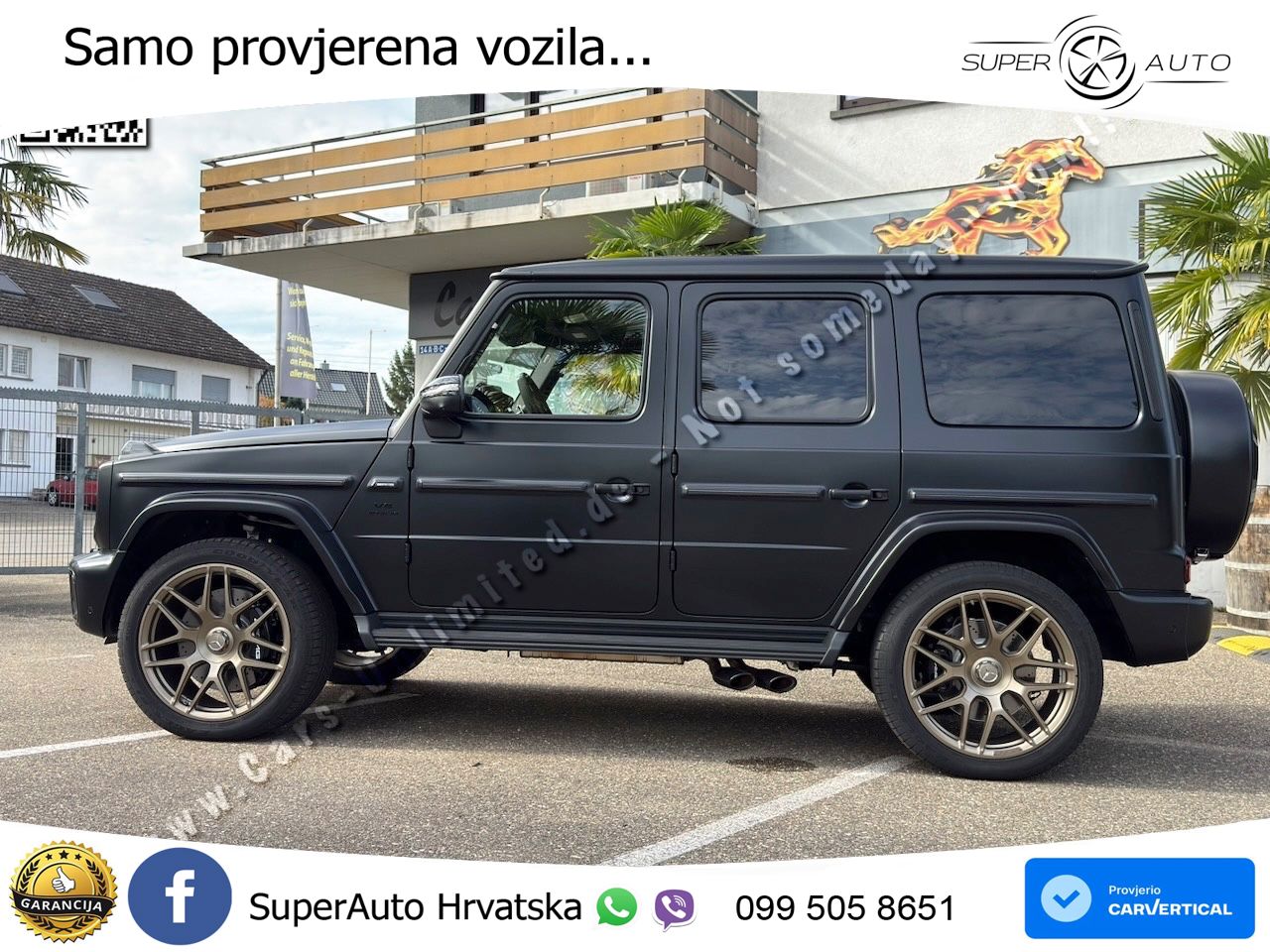 Mercedes AMG G 63 Long V8 (585 KS) 4MATIC 9G-TRONIC AMG SPEEDSHIFT TCT Manufaktur