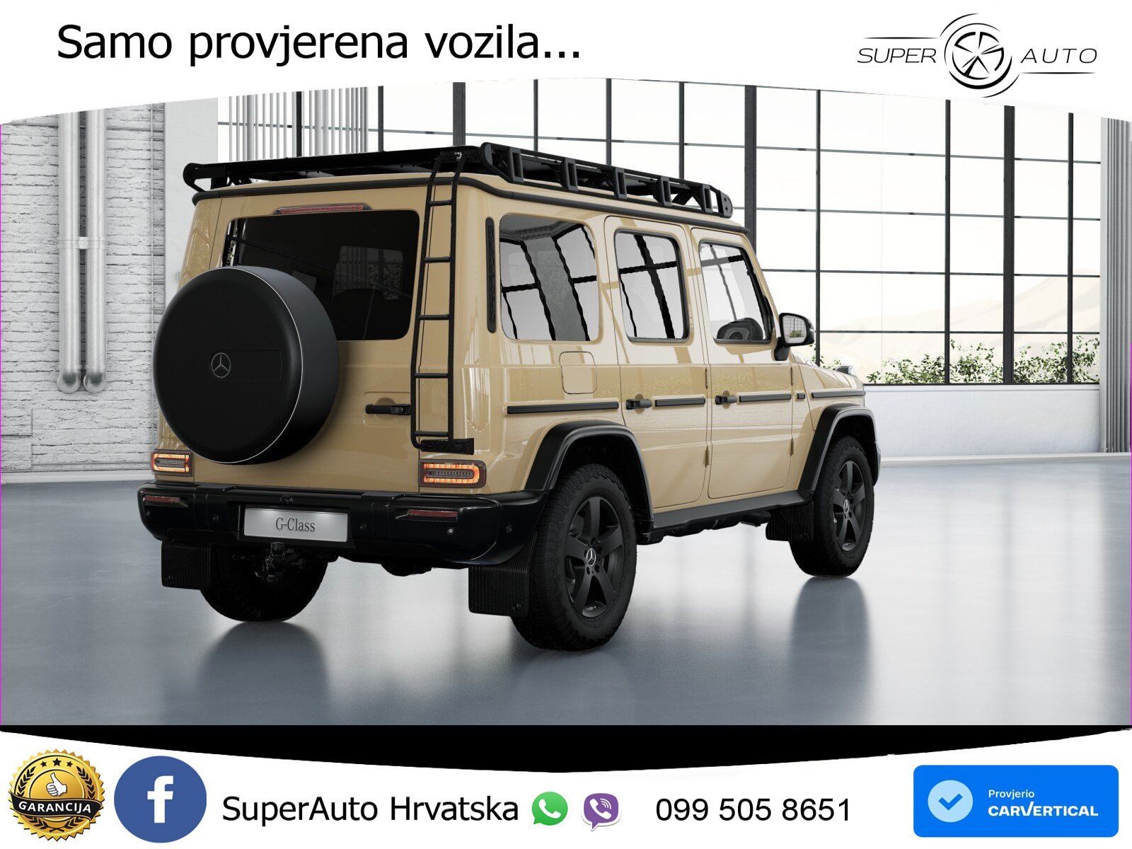 Mercedes G 450d Long (367 KS) 4MATIC 9G-TRONIC Professional LED+GR SJED+ACC