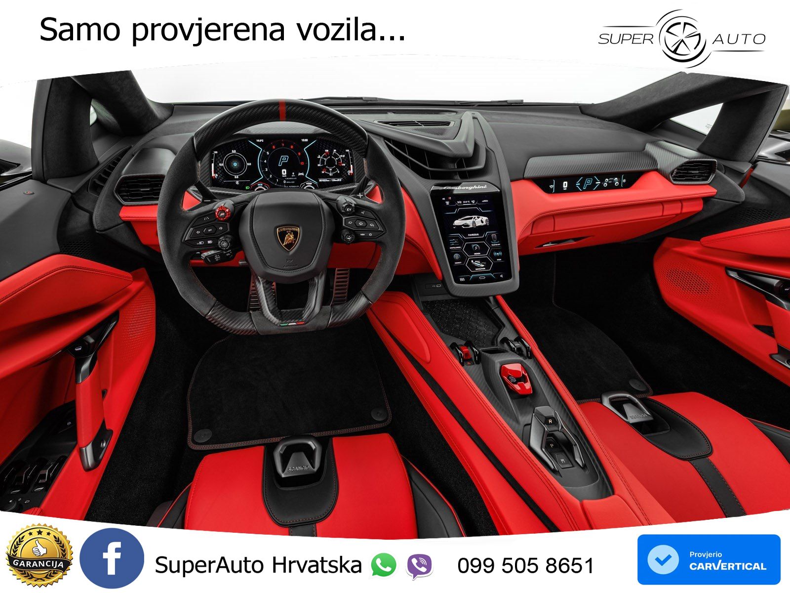 Lamborghini Revuelto 6.5 V12 (1015 KS) 4WD DCT LED+ACC