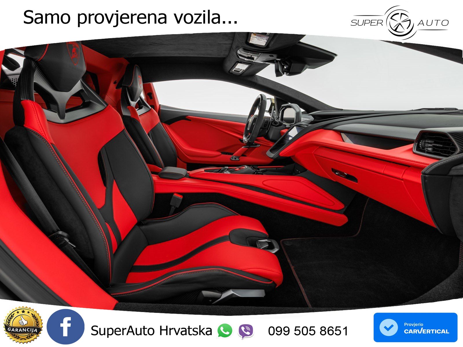Lamborghini Revuelto 6.5 V12 (1015 KS) 4WD DCT LED+ACC