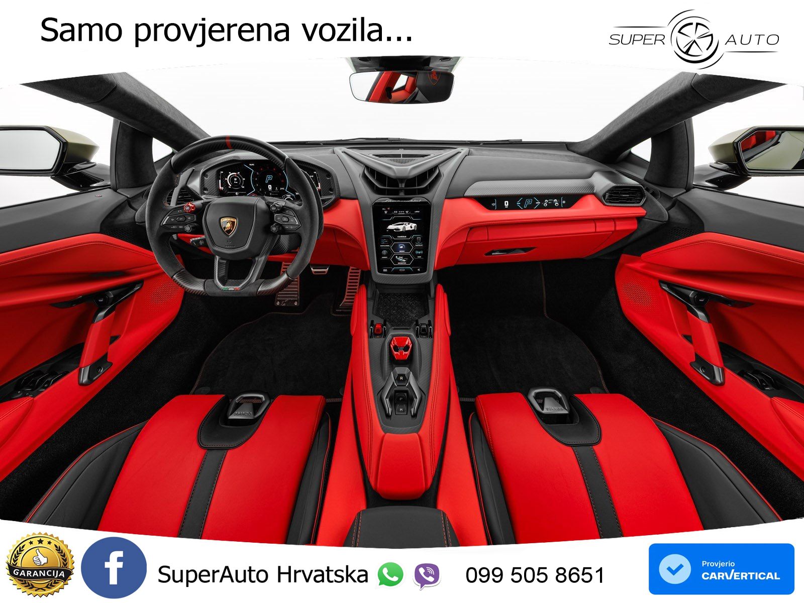Lamborghini Revuelto 6.5 V12 (1015 KS) 4WD DCT LED+ACC