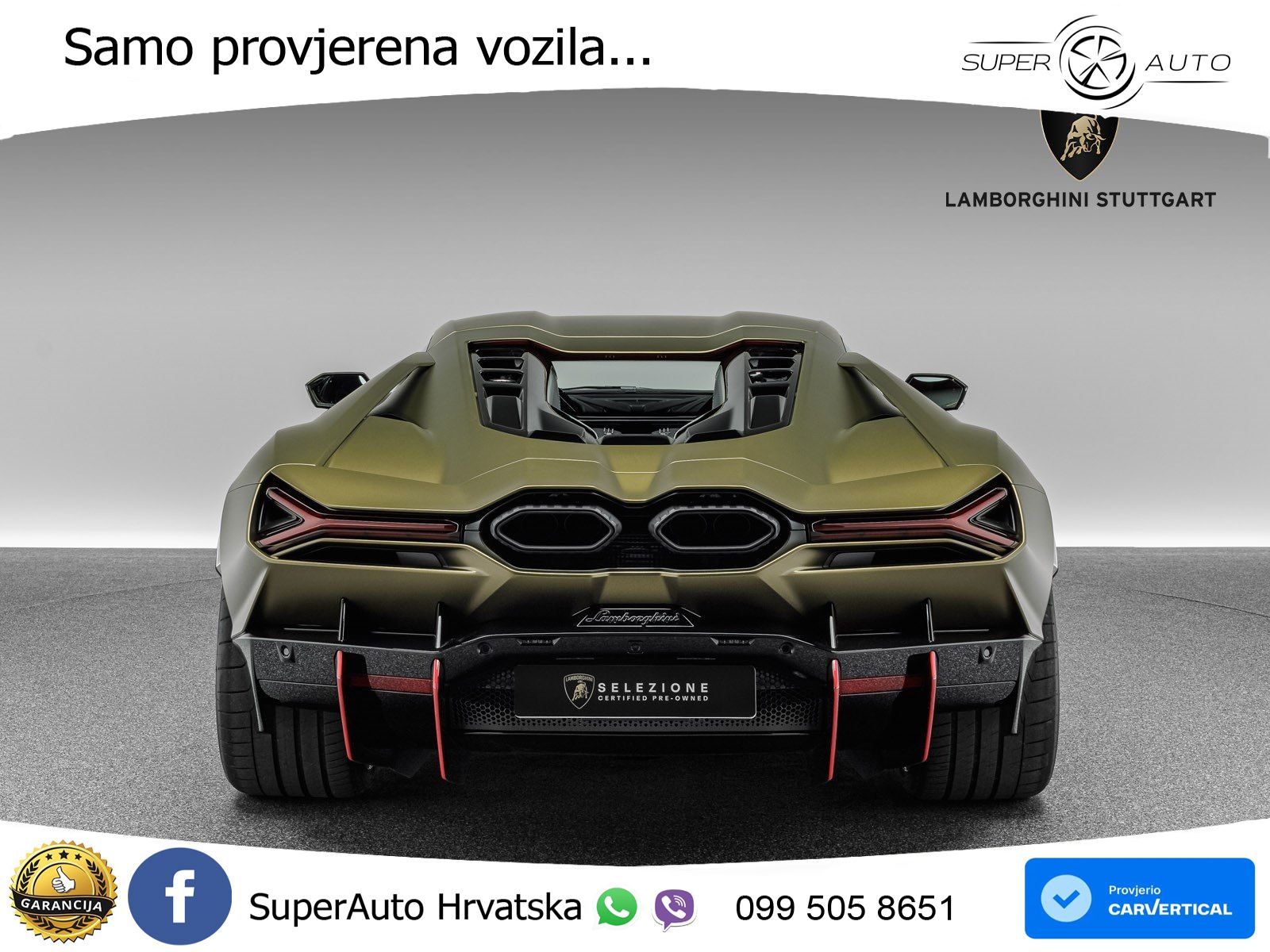 Lamborghini Revuelto 6.5 V12 (1015 KS) 4WD DCT LED+ACC
