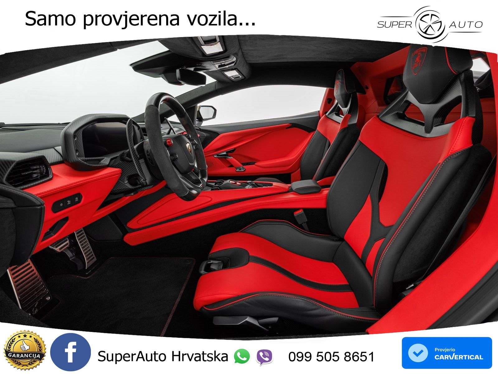 Lamborghini Revuelto 6.5 V12 (1015 KS) 4WD DCT LED+ACC