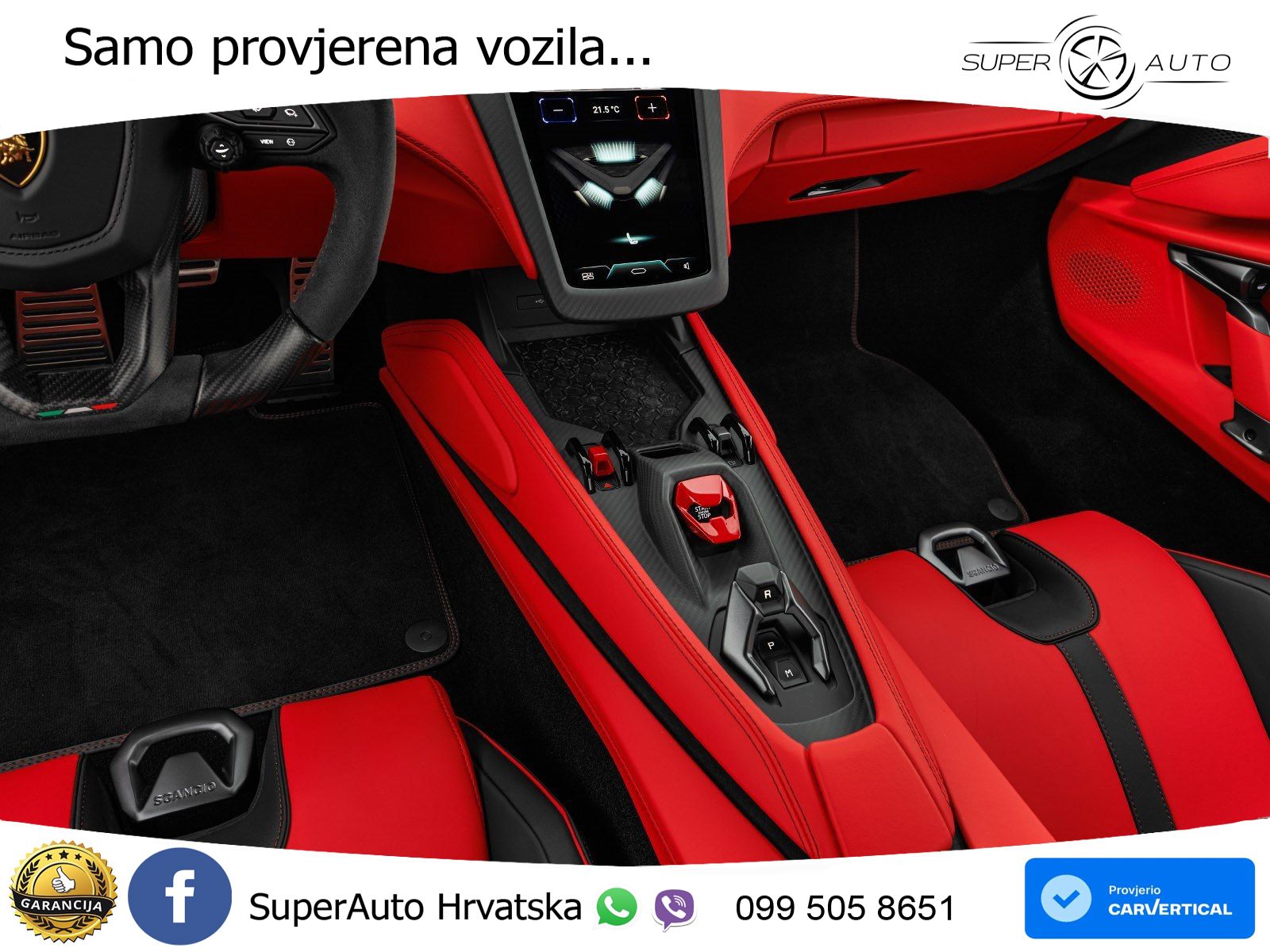 Lamborghini Revuelto 6.5 V12 (1015 KS) 4WD DCT LED+ACC