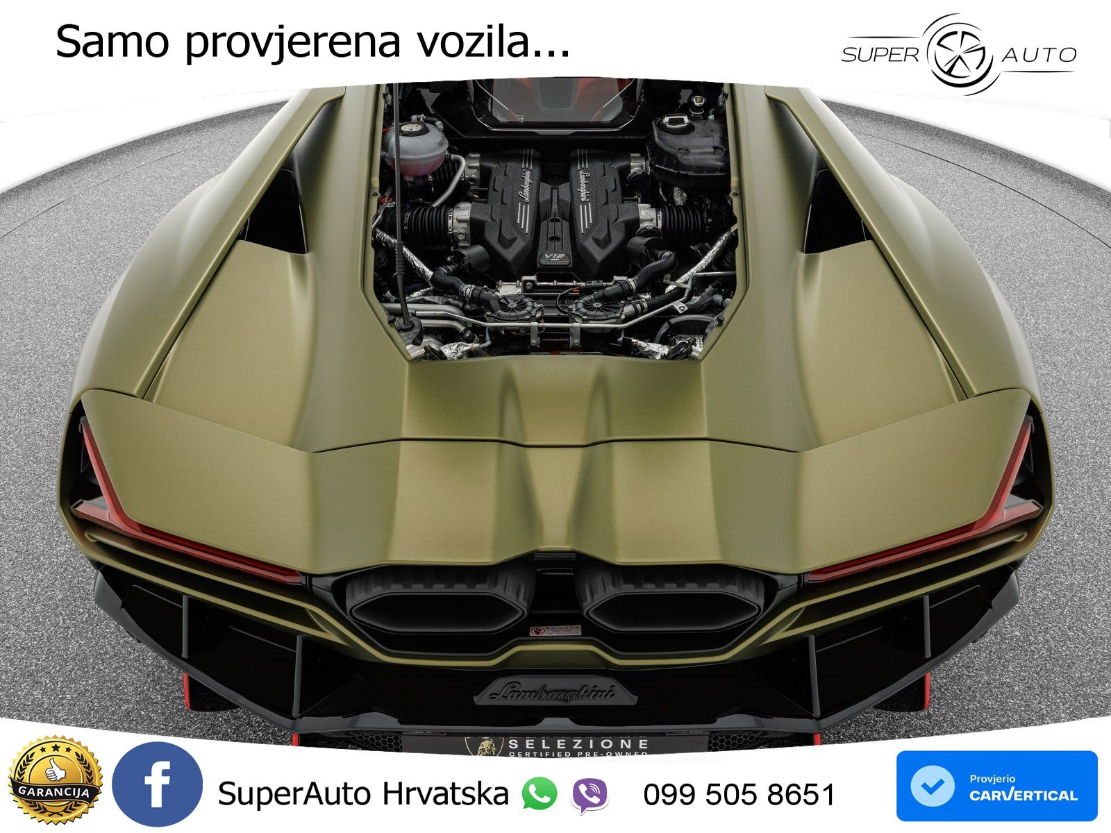 Lamborghini Revuelto 6.5 V12 (1015 KS) 4WD DCT LED+ACC