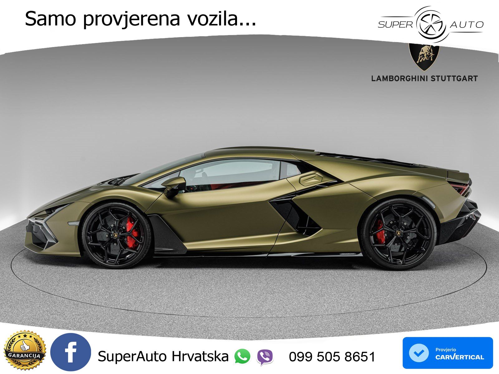Lamborghini Revuelto 6.5 V12 (1015 KS) 4WD DCT LED+ACC