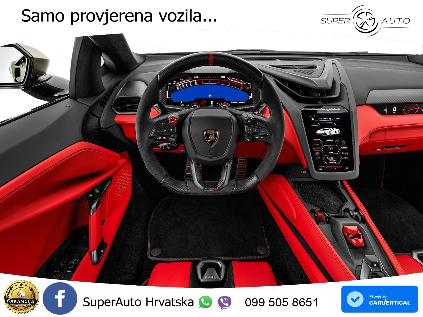 Lamborghini Revuelto 6.5 V12 (1015 KS) 4WD DCT LED+ACC