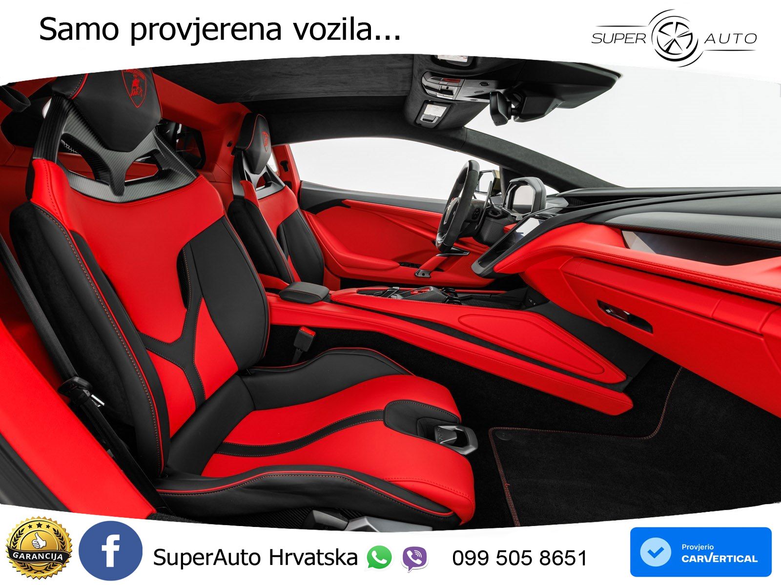 Lamborghini Revuelto 6.5 V12 (1015 KS) 4WD DCT LED+ACC