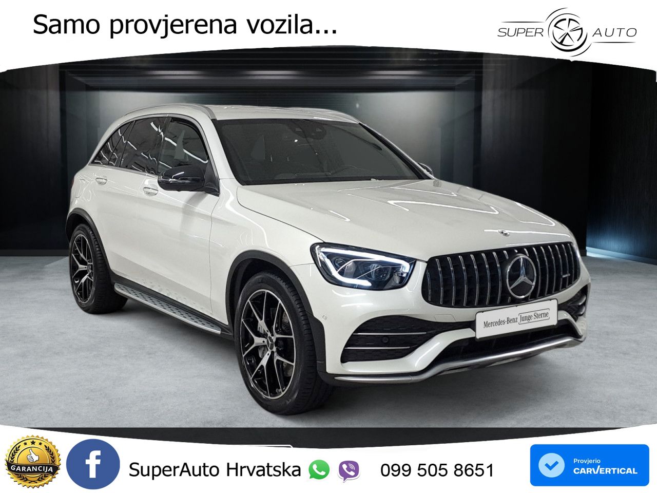 Mercedes AMG GLC 43 V6 (390 KS) 4MATIC TCT ZRAČNI+ACC+GR SJED+KAM