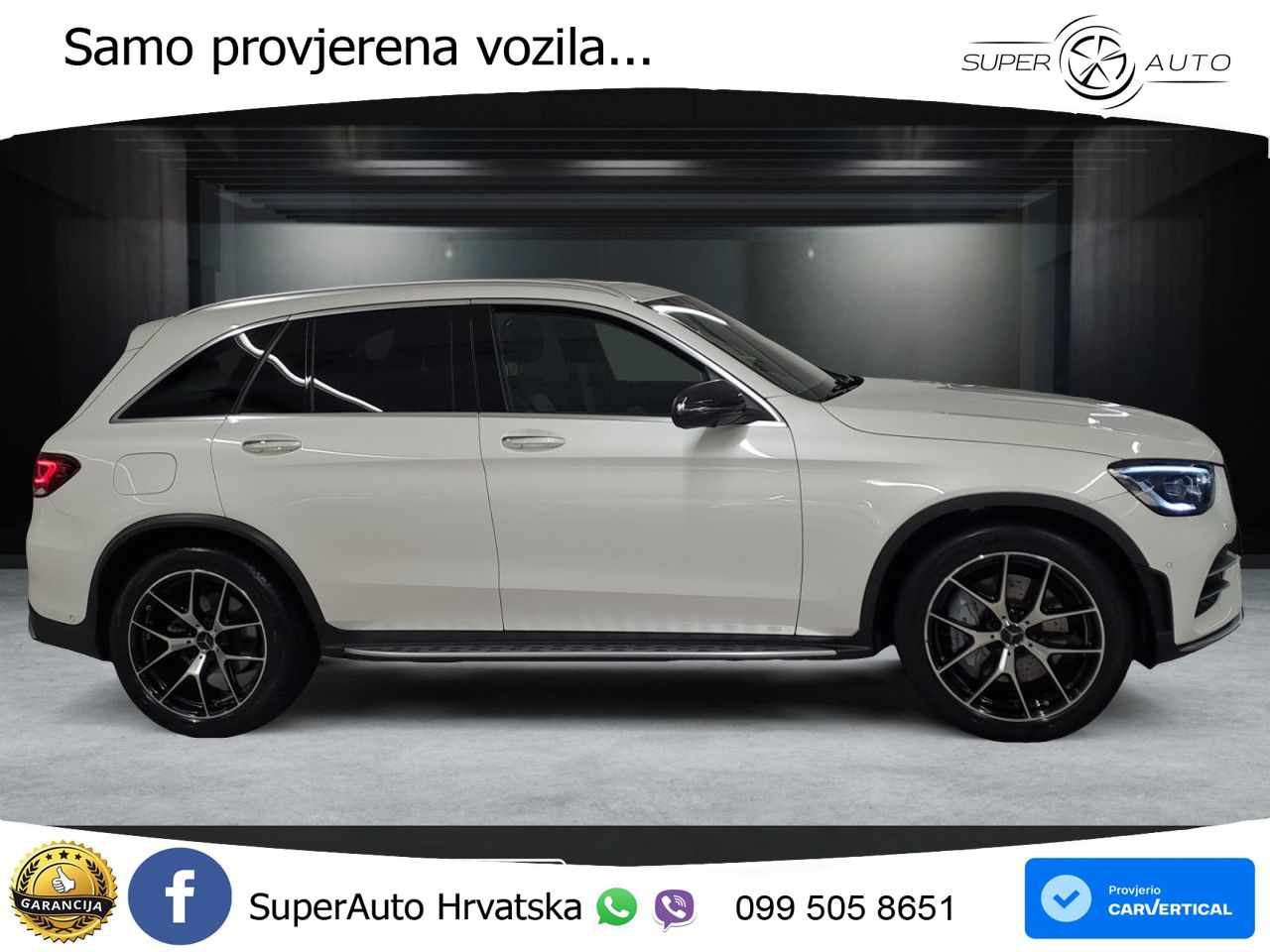 Mercedes AMG GLC 43 V6 (390 KS) 4MATIC TCT ZRAČNI+ACC+GR SJED+KAM