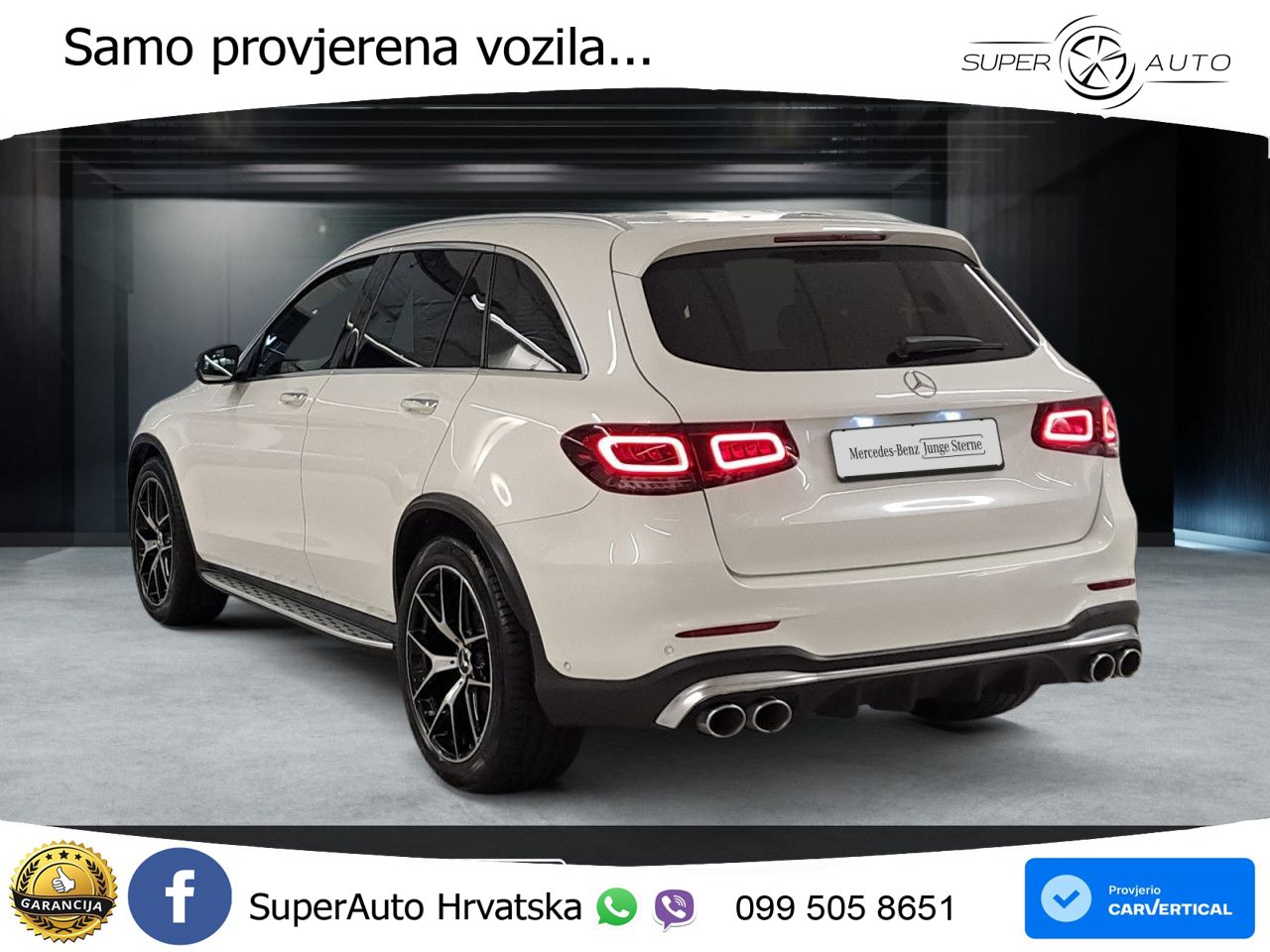Mercedes AMG GLC 43 V6 (390 KS) 4MATIC TCT ZRAČNI+ACC+GR SJED+KAM
