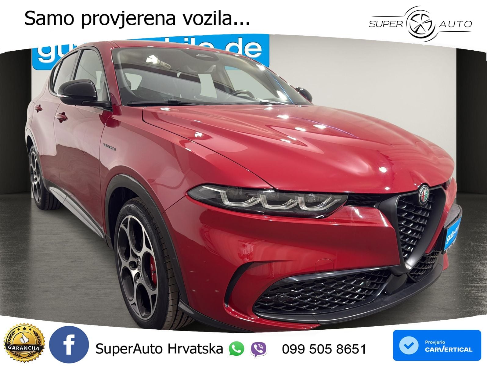 Alfa Romeo Tonale 1.5 VGT (160 KS) 48V-Hybrid TCT LED+ACC