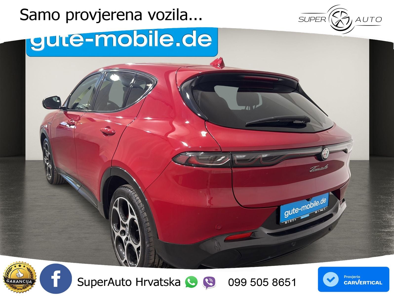 Alfa Romeo Tonale 1.5 VGT (160 KS) 48V-Hybrid TCT LED+ACC