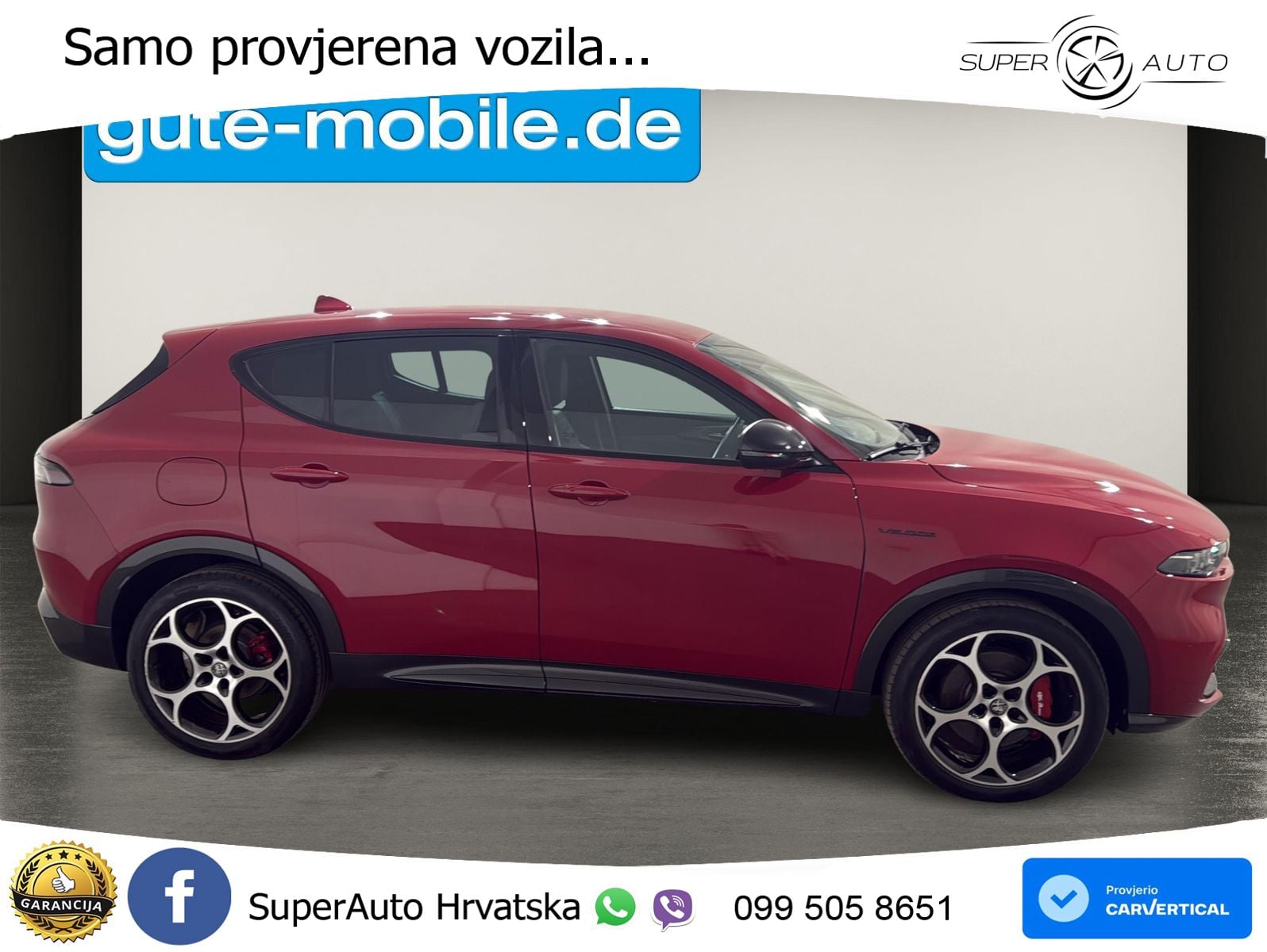 Alfa Romeo Tonale 1.5 VGT (160 KS) 48V-Hybrid TCT LED+ACC