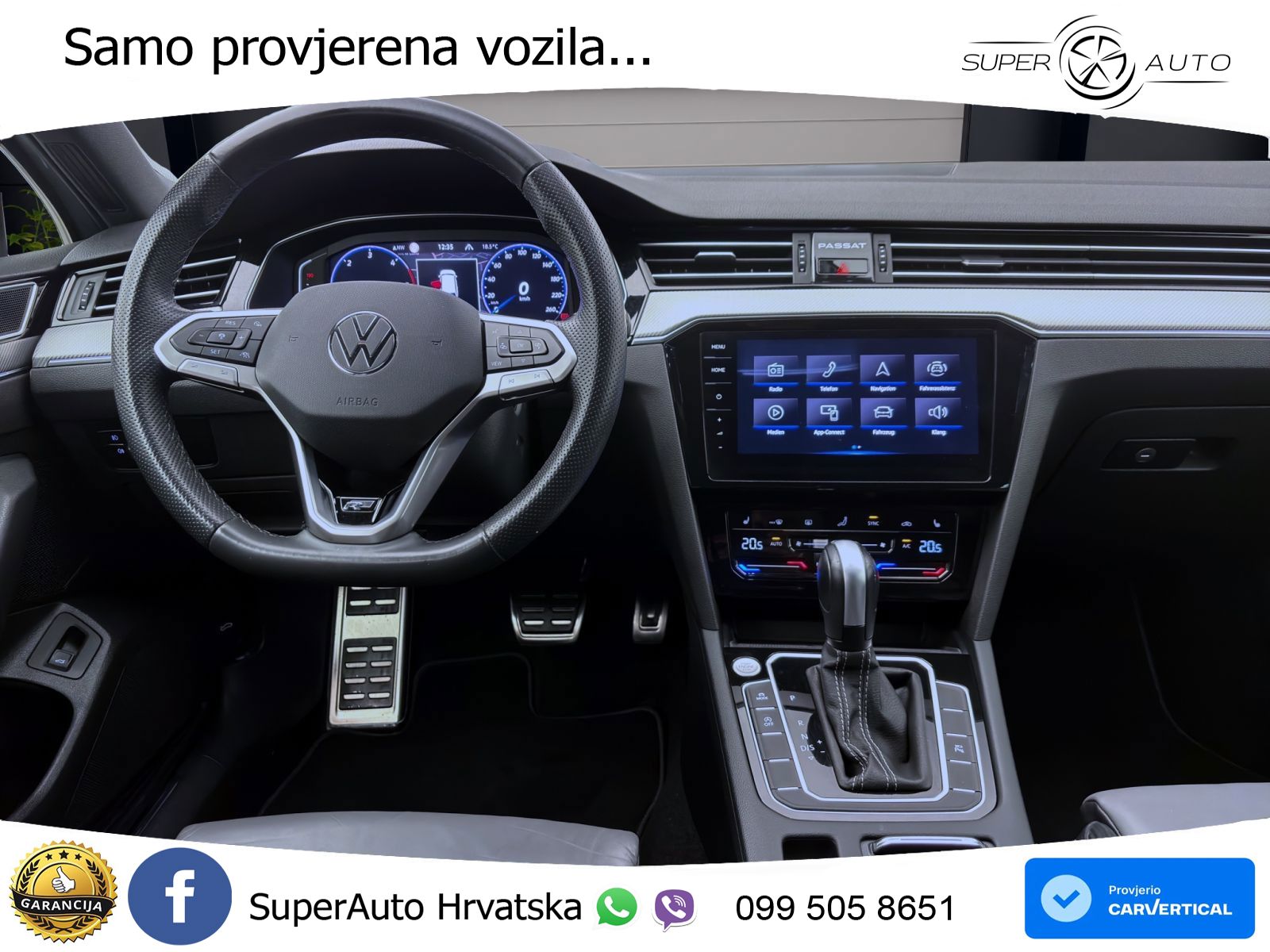Volkswagen Passat Variant 2.0 TDI (200 KS) 4MOTION DSG R-Line LED+GR SJED+ACC