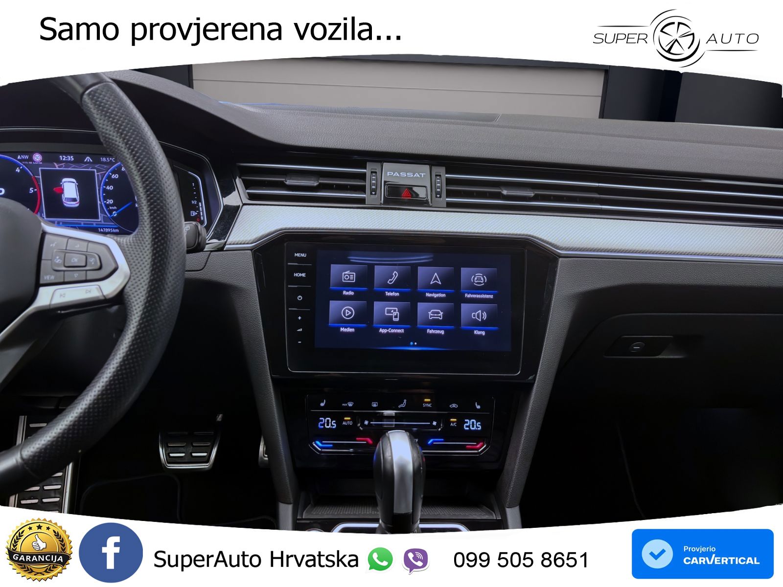 Volkswagen Passat Variant 2.0 TDI (200 KS) 4MOTION DSG R-Line LED+GR SJED+ACC