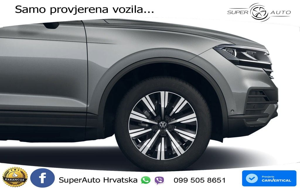 Volkswagen Touareg 3.0 V6 TDI (231 KS) 4MOTION Tiptronic ZRAČNI+ACC+GR SJED+KAM