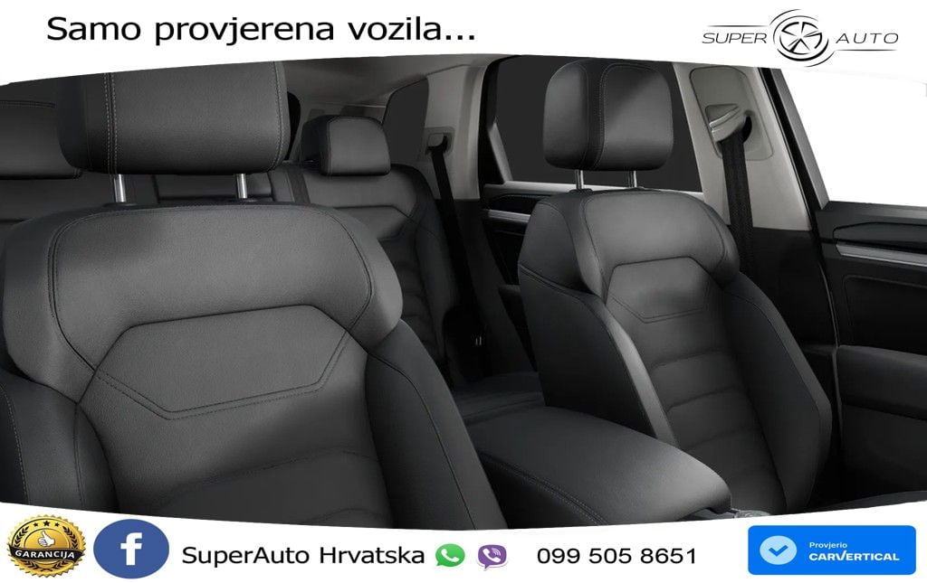 Volkswagen Touareg 3.0 V6 TDI (231 KS) 4MOTION Tiptronic ZRAČNI+ACC+GR SJED+KAM