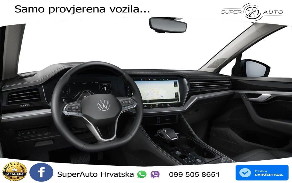 Volkswagen Touareg 3.0 V6 TDI (231 KS) 4MOTION Tiptronic ZRAČNI+ACC+GR SJED+KAM