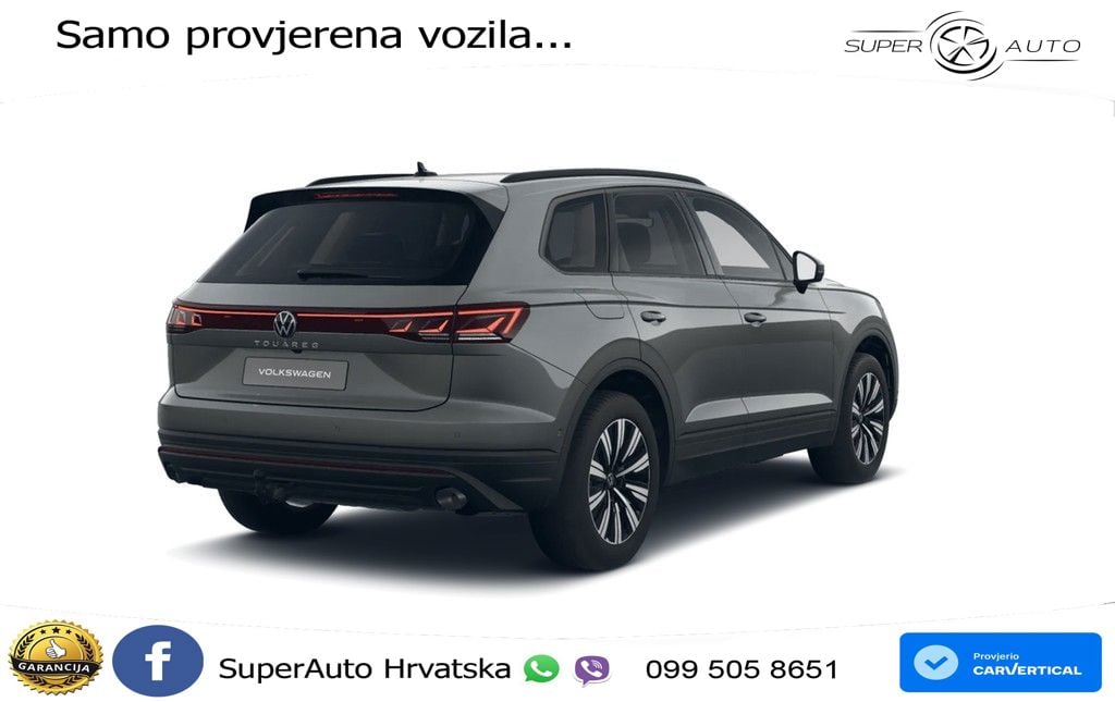 Volkswagen Touareg 3.0 V6 TDI (231 KS) 4MOTION Tiptronic ZRAČNI+ACC+GR SJED+KAM