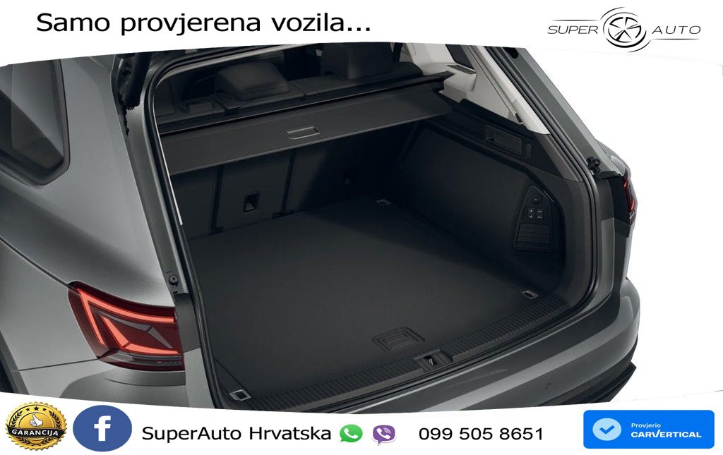 Volkswagen Touareg 3.0 V6 TDI (231 KS) 4MOTION Tiptronic ZRAČNI+ACC+GR SJED+KAM