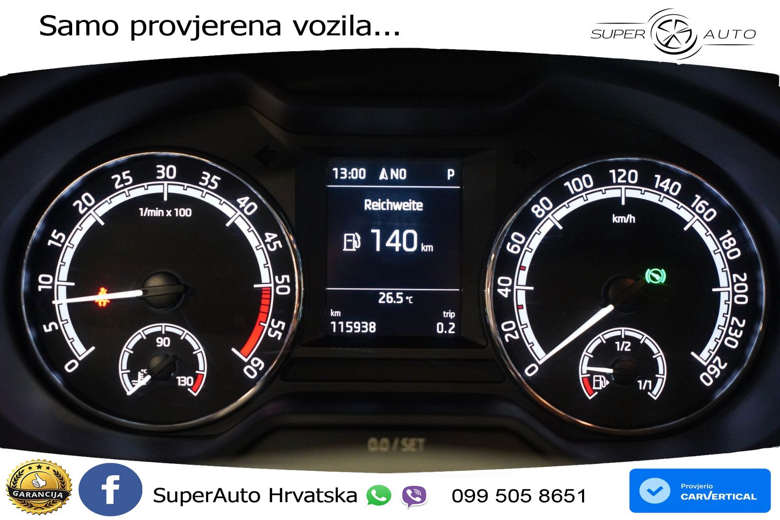 Škoda Octavia Combi 2.0 TDI (150 KS) DSG